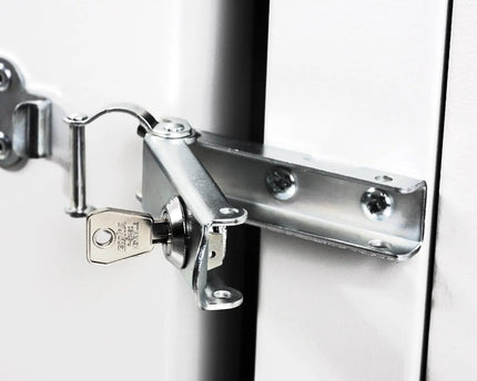 20U wandkast, Unique, 600x600x998 mm dubbel sectie, zwenkbaar, grijs (RAL 7035) - Networkdiscount.com