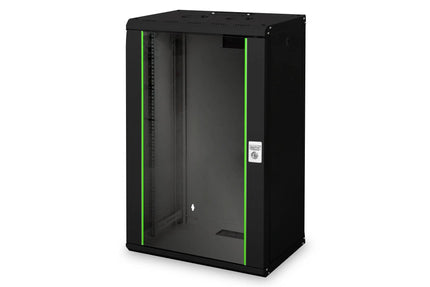 20U wandmontagekast, Uniek 998x600x450 mm, kleur zwart (RAL 9005) - Networkdiscount.com