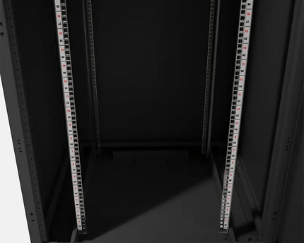 22U serverkast met glazen deur 600x600x1166mm (BxDxH) - Networkdiscount.com