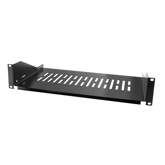 2U legbord voor serverkasten van 400mm diepte - Networkdiscount.com