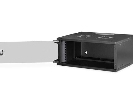 4U wandkast, SOHO PRO, ongemonteerd 540x400x240 mm, zwart - Networkdiscount.com