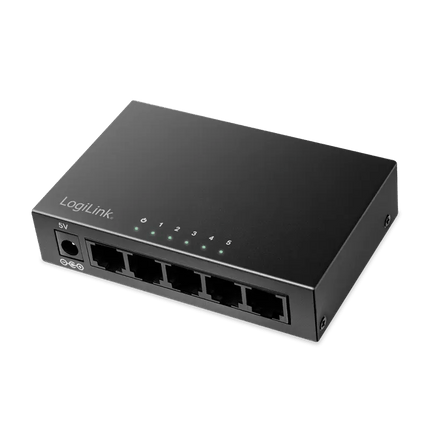 5 Poorts Gigabit Switch 10/100/1000 Mbps - Networkdiscount.com