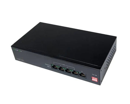 5 Poorts Power over Ethernet (POE) Switch 10/100Mbps - Networkdiscount.com