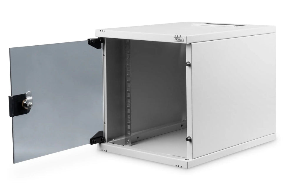 6U wandmontagekast 330x312x400 mm (BxHxD) , Grijs - Networkdiscount.com