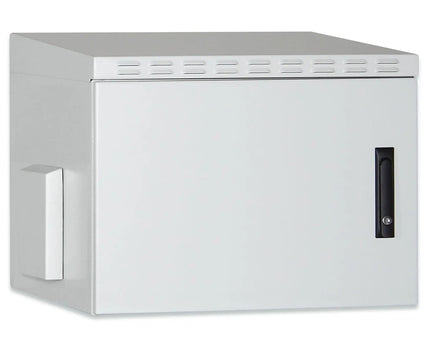 7U wandkast, buiten, IP55 600x450x490 mm, kleur grijs (RAL 7035) - Networkdiscount.com