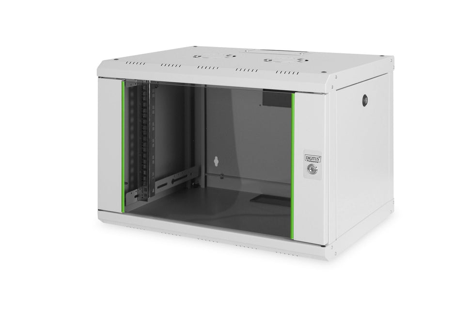 7U wandkast, Dynamic 600x450x389 mm, kleur grijs (RAL 7035) - Networkdiscount.com