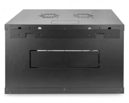 7U wandkast, Dynamic 600x450x389 mm, kleur zwart (RAL 9005) - Networkdiscount.com