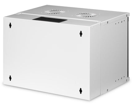7U wandmontagekast, SOHO PRO, ongemonteerd 540x400x370 mm, grijs - Networkdiscount.com