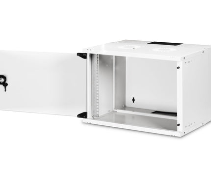 7U wandmontagekast, SOHO PRO, ongemonteerd 540x400x370 mm, grijs - Networkdiscount.com