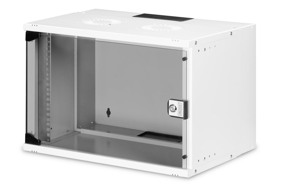 7U wandmontagekast, SOHO PRO, ongemonteerd 540x400x370 mm, grijs - Networkdiscount.com