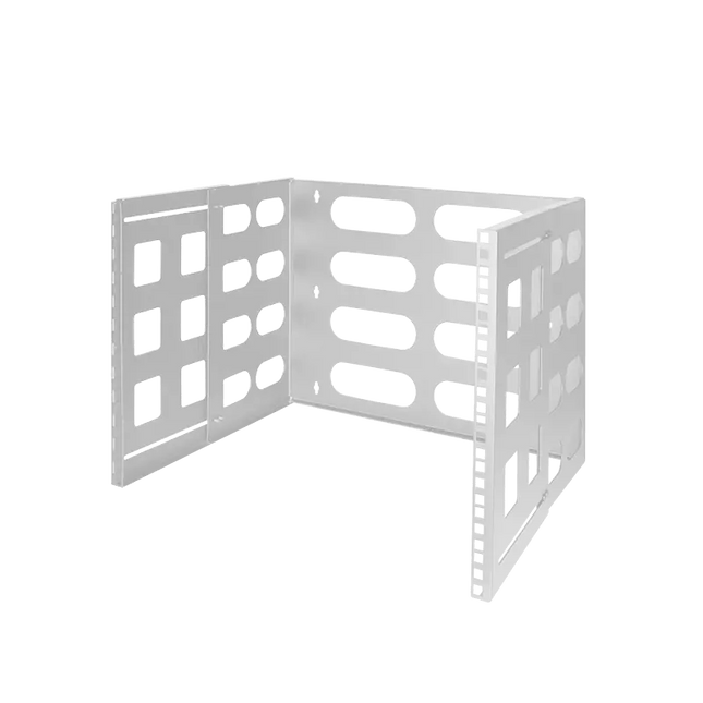 8U wand server rack 494x400x360mm (BxDxH) grijs - Networkdiscount.com