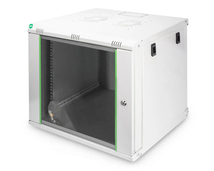 9U wandkast, Dynamic 600x450x478 mm, kleur grijs (RAL 7035) - Networkdiscount.com