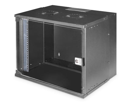 9U wandkast, SOHO PRO, ongemonteerd 540x400x460 mm, zwart - Networkdiscount.com