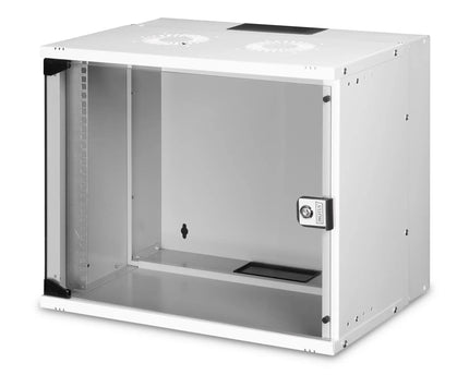9U wandkast, SOHO PRO, ongemonteerd 540x400x460mm, grijs - Networkdiscount.com