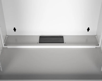 9U wandkast, SOHO PRO, ongemonteerd 540x400x460mm, grijs - Networkdiscount.com
