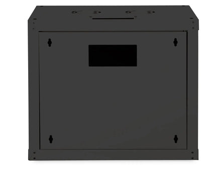 9U wandkast, Uniek 600x450x509 mm, kleur zwart (RAL 9005) - Networkdiscount.com