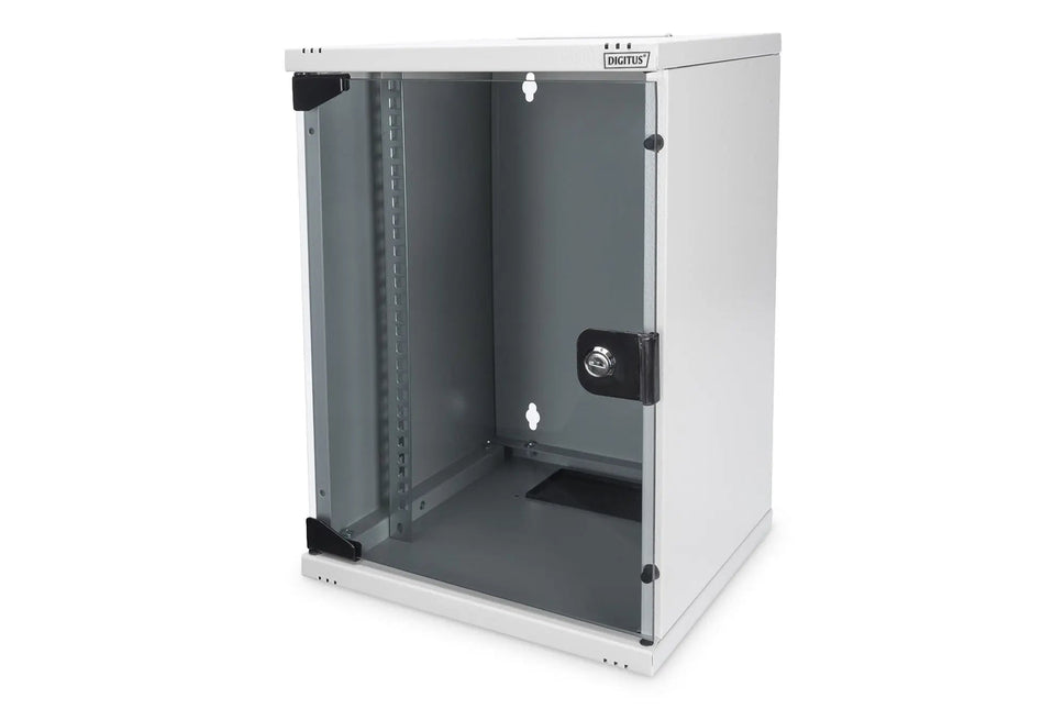 9U wandmontagekast 464x312x300 mm, kleur grijs (RAL 7035) - Networkdiscount.com