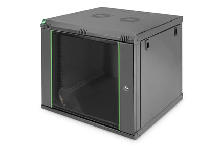 9U wandmontagekast, Dynamic 478x600x450 mm, kleur zwart (RAL 9005) - Networkdiscount.com