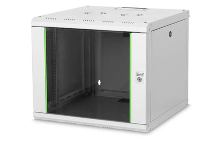 9U wandmontagekast, Unique 509x600x600 mm, kleur grijs (RAL 7035) - Networkdiscount.com
