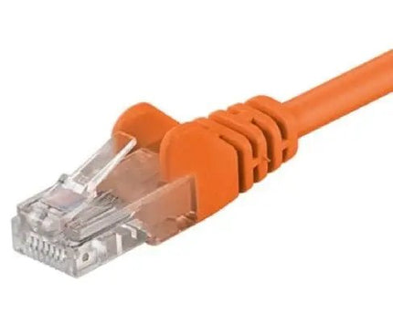 Cat5e 0.25M oranje UTP kabel - Networkdiscount.com