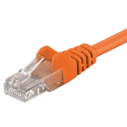 Cat5e 0.25M oranje UTP kabel - Networkdiscount.com