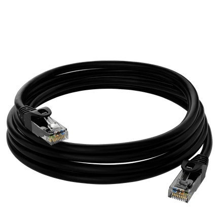 Cat5e 0.25M Zwart UTP kabel - Networkdiscount.com