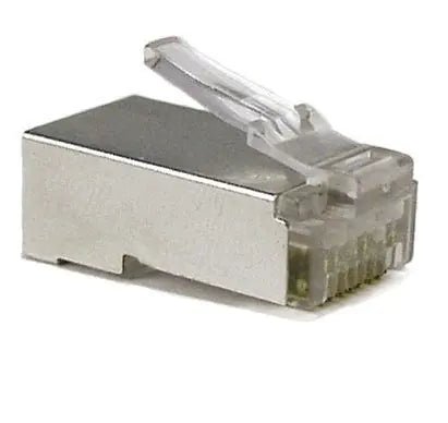 CAT5e Connector RJ45 - STP 100 stuks voor soepele kabel - Networkdiscount.com