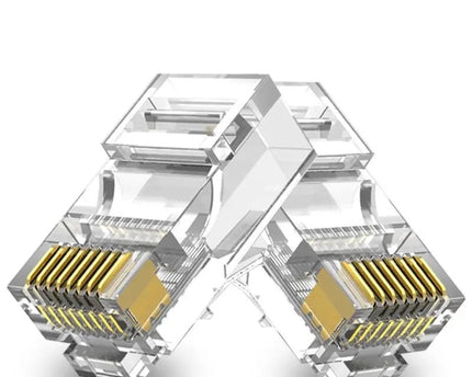 CAT5e Connector RJ45 - UTP 100 stuks voor soepele kabel - Networkdiscount.com