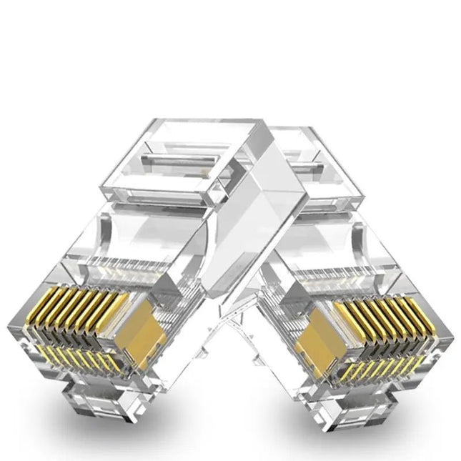 CAT5e Connector RJ45 - UTP 100 stuks voor soepele kabel - Networkdiscount.com