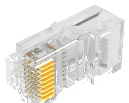 CAT5e Connector RJ45 - UTP 100 stuks voor soepele kabel - Networkdiscount.com