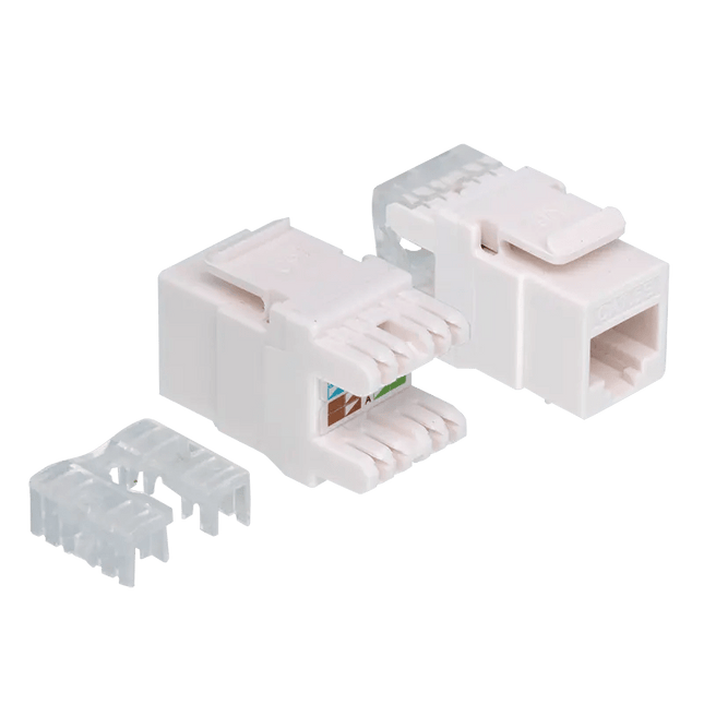 CAT5e keystone RJ45 unshielded wit °180 - Networkdiscount.com