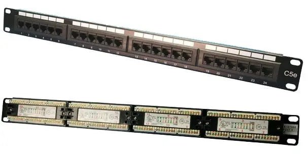 CAT5e patchpanel 24 poorts - Networkdiscount.com