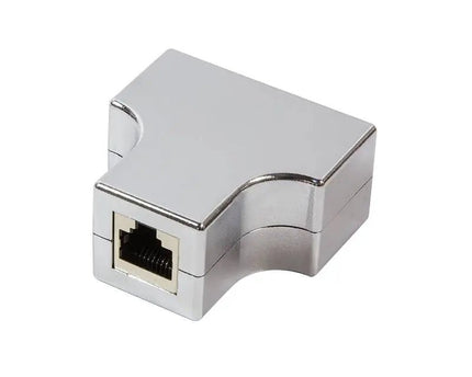 CAT5e T - adapter / splitter 1 x RJ45 naar 2 x RJ45 - Networkdiscount.com