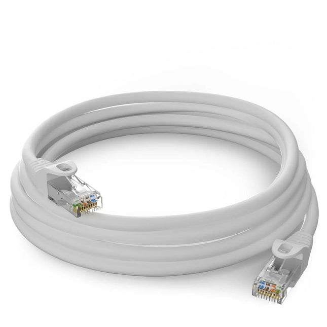 Cat6 0.5M wit UTP kabel - Networkdiscount.com