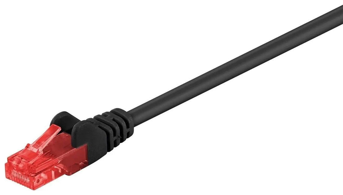 Cat6 15m zwart UTP kabel - Networkdiscount.com