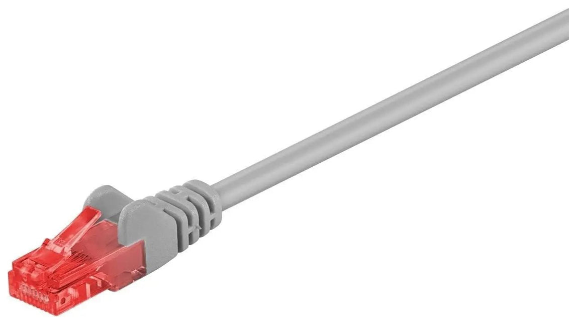 Cat6 25m grijs UTP kabel - Networkdiscount.com