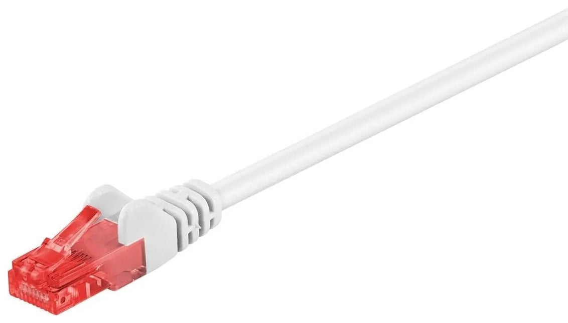 Cat6 25m wit UTP kabel - Networkdiscount.com