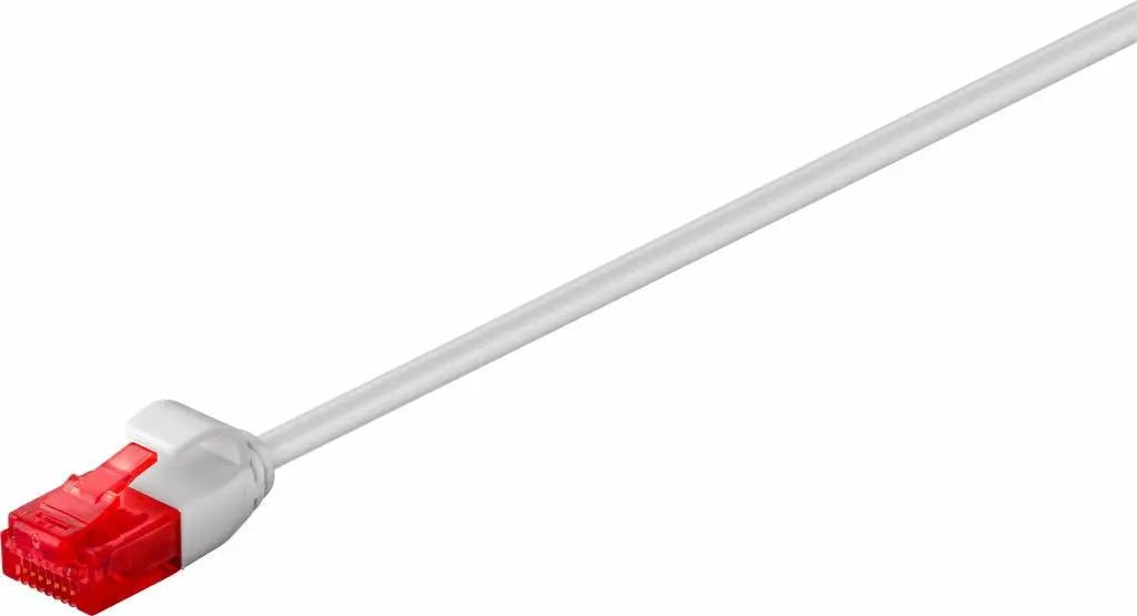 Cat6 3M grijs SLIM UTP kabel 100% koper - Networkdiscount.com