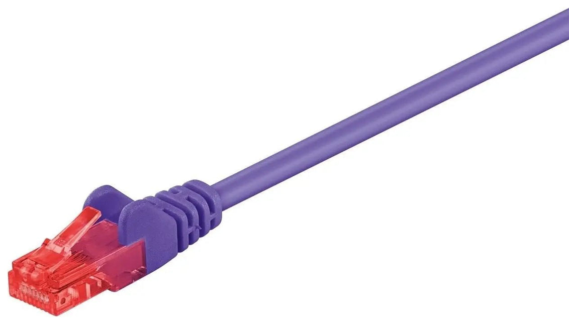 Cat6 3M paars UTP kabel - Networkdiscount.com