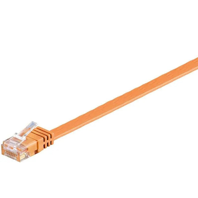 Cat6 7 M platte UTP kabel oranje - Networkdiscount.com