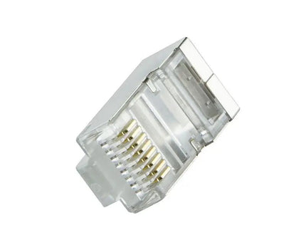 CAT6 Connector met tule RJ45 - STP 10 stuks voor soepele kabel - Networkdiscount.com