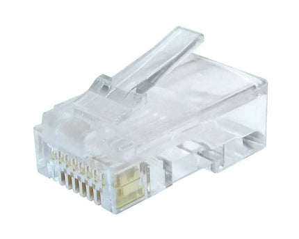 CAT6 Connector RJ45 - UTP 100 stuks voor stugge kabel - Networkdiscount.com