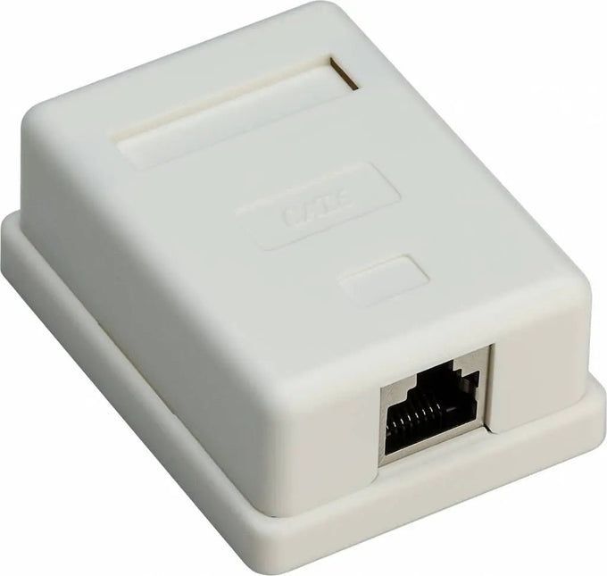 CAT6 opbouwdoos 1x RJ45 STP - Networkdiscount.com