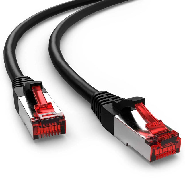 Cat6 S/FTP PIMF LSOH zwart 3 meter - Networkdiscount.com