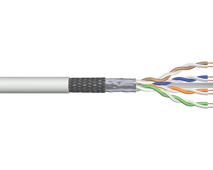 CAT6 SF/UTP kabel soepel 100M LSZH 100% Koper - Networkdiscount.com
