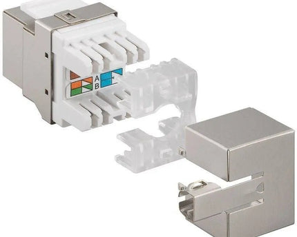 CAT6 STP Keystone RJ45 afgeschermd - Networkdiscount.com