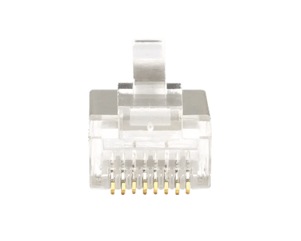 CAT6a Connector RJ45 - STP 10 stuks voor soepele en stugge kabel - Networkdiscount.com