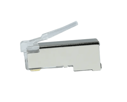 CAT6a Connector RJ45 - STP 10 stuks voor soepele en stugge kabel - Networkdiscount.com