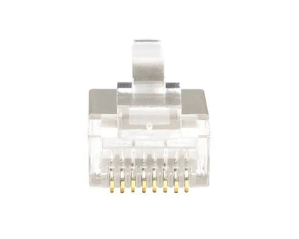 CAT6a Connector RJ45 - STP 50 stuks voor soepele en stugge kabel - Networkdiscount.com