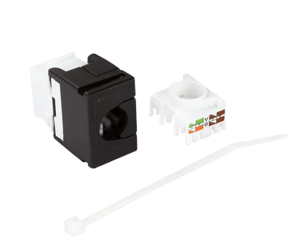 CAT6a keystone jack RJ45 UTP toolless - Networkdiscount.com